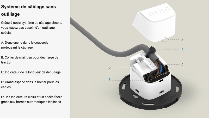 La nouvelle série de détecteurs électriques Niko certifiée DALI-2 combine un design primé et les meilleures performances de sa catégorie